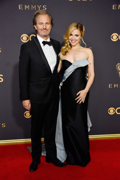 Peter Thum needed a tux ASAP to accompany his beautiful wife, Cara Buono, to the Emmys. We did our small part.