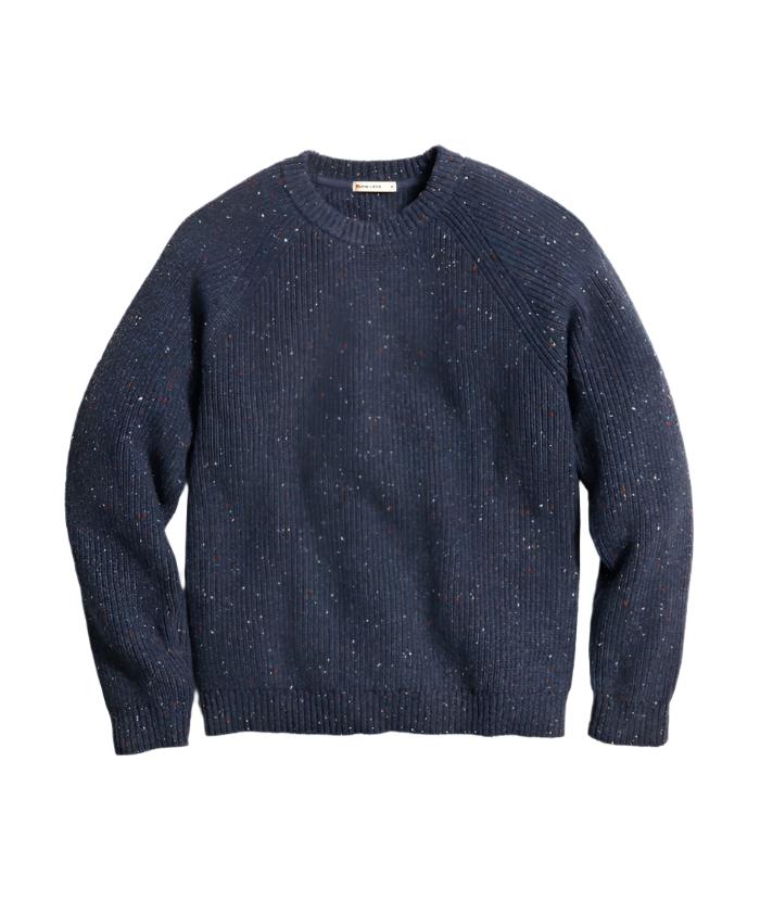 Marine Layer Coleman Crew Sweater - Navy