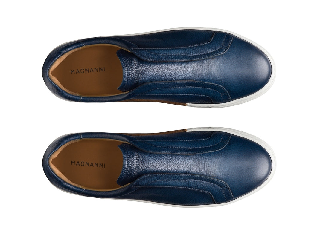 Magnanni Gasol Sneaker - Tumbled Navy