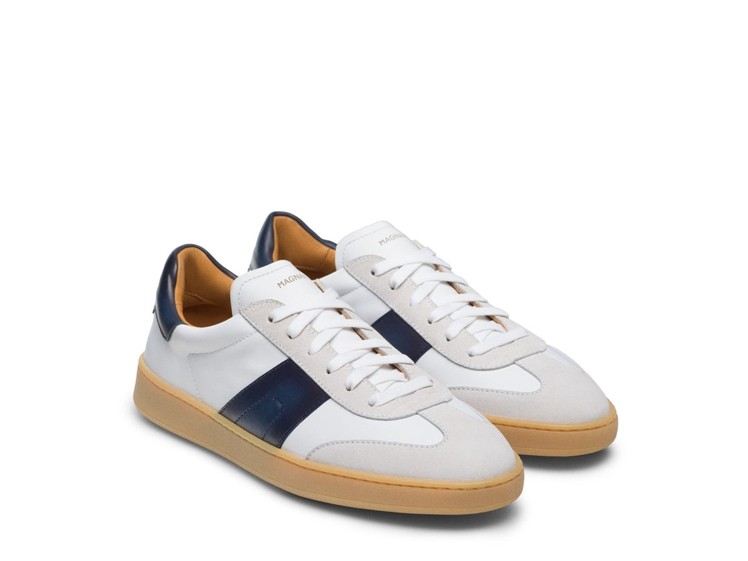 Magnanni Primera Sneaker - White/Navy