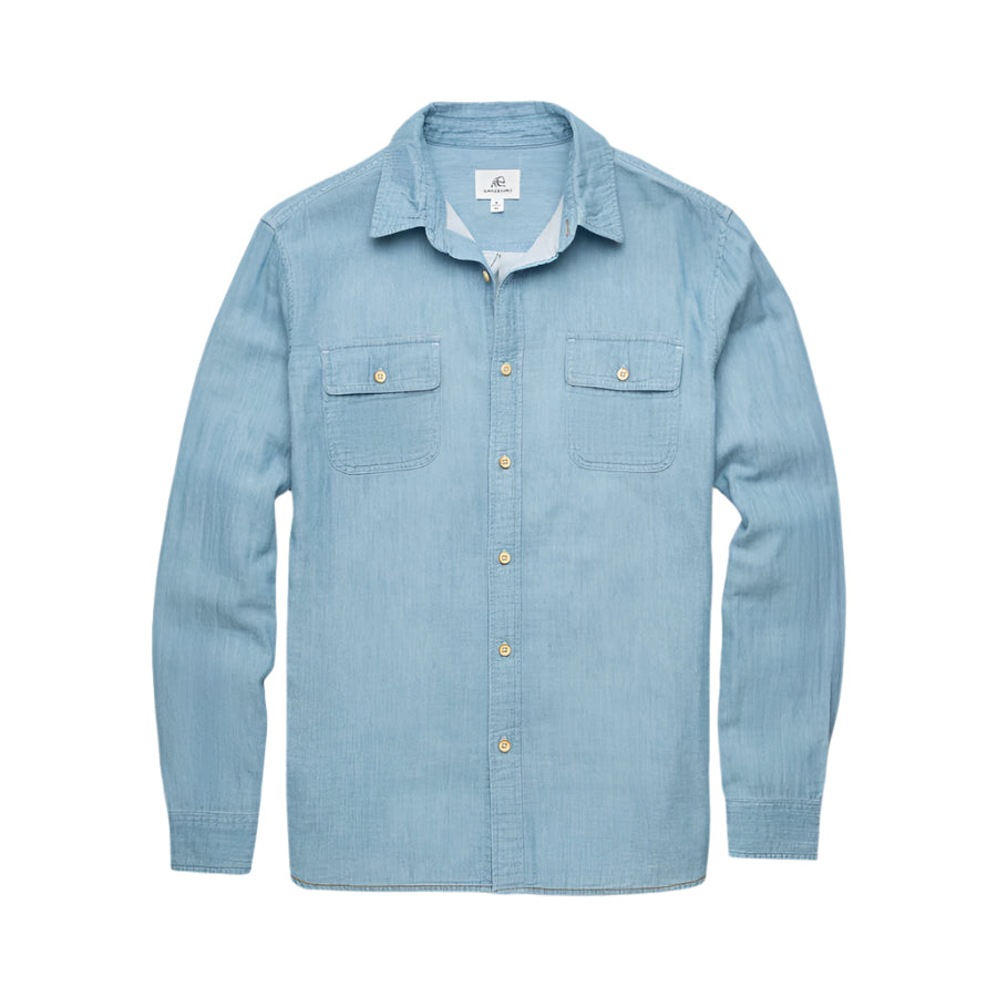 Surfside Supply Zhu Chambray Shirt - Blue