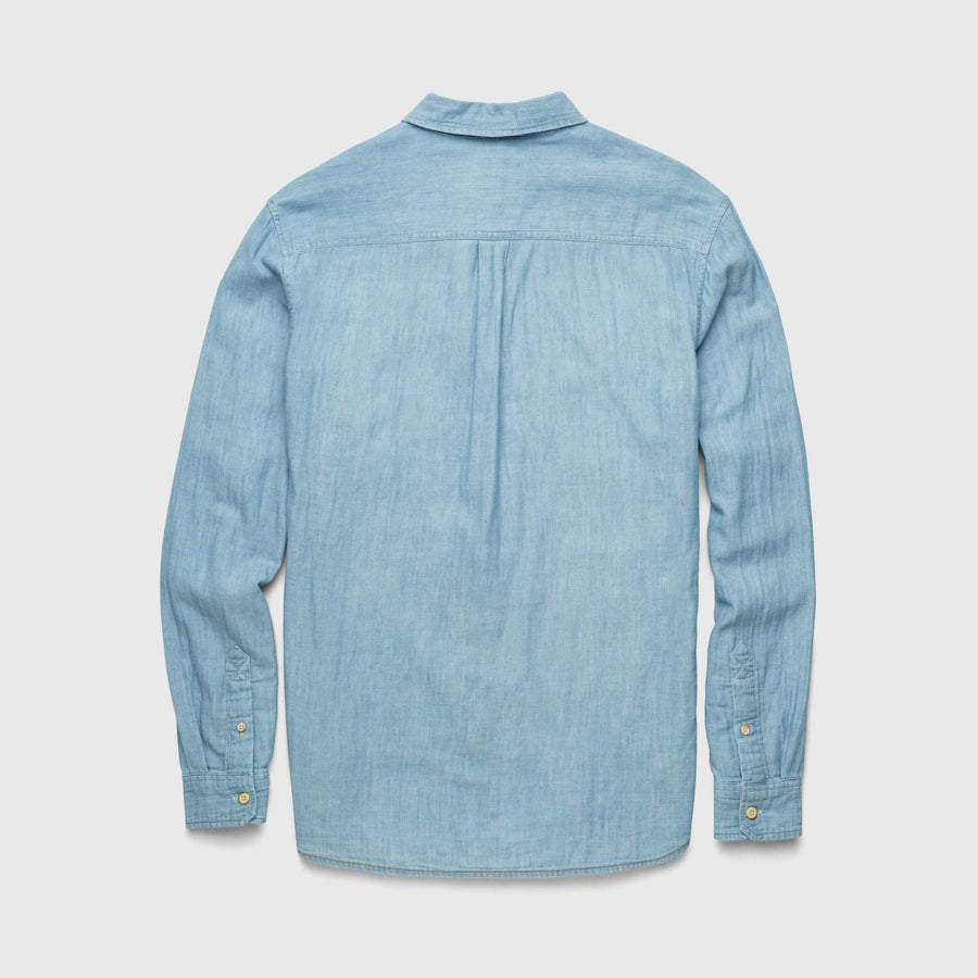 Surfside Supply Zhu Chambray Shirt - Blue