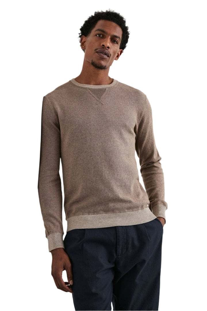 Rails Burns Sweater - Mocha Heather