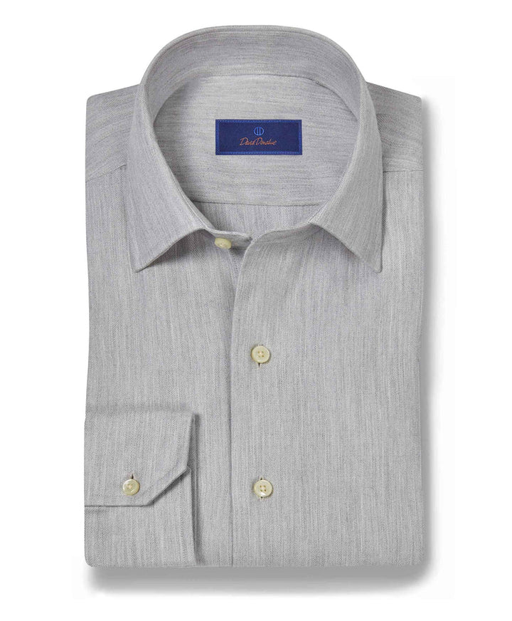 David Donahue Sportshirt - Pearl