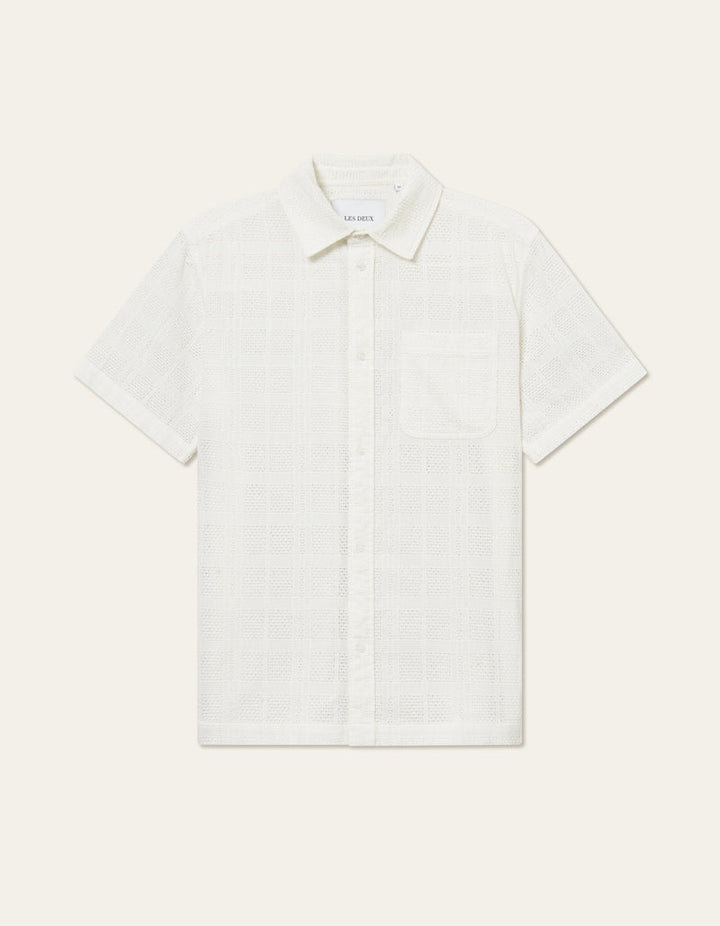 Les Deux Charlie SS Shirt - Ivory