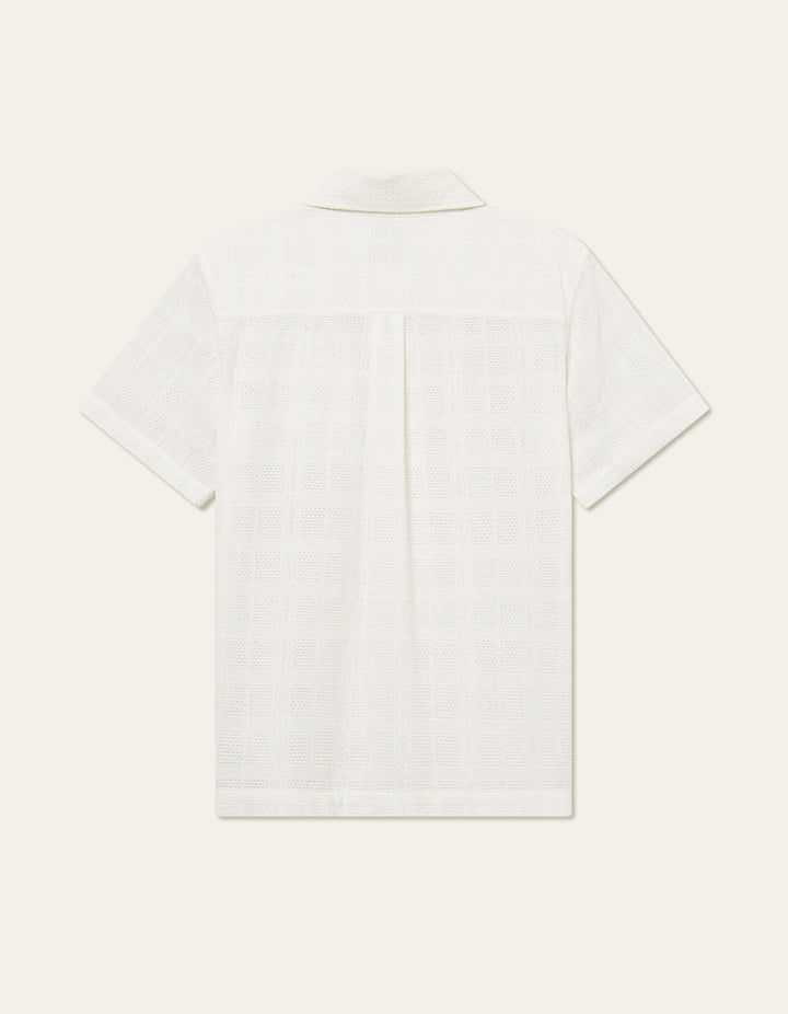 Les Deux Charlie SS Shirt - Ivory