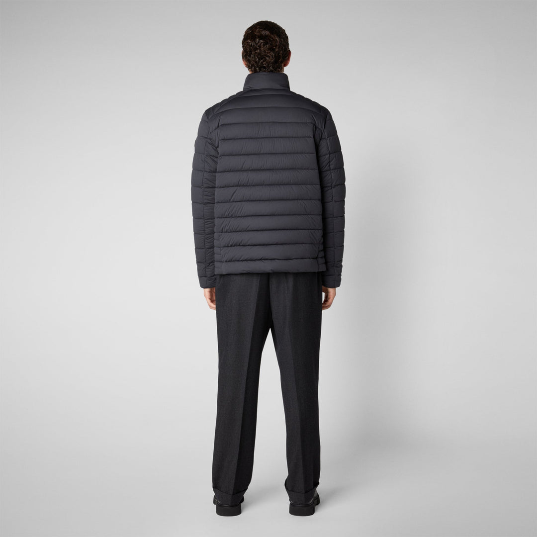 Save The Duck Ari Puffer Jacket - Grey Black