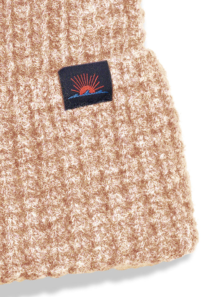 Faherty Merino Workwear Beanie Waffle- Oatmeal