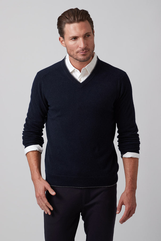 Peter Millar Crown Comfort 1/4 Zip Pullover - Navy - Nowells Clothiers
