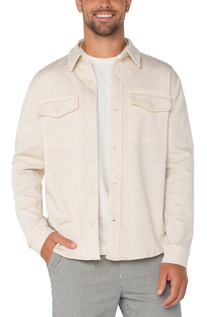 Liverpool Los Angeles Overshirt - Parchment