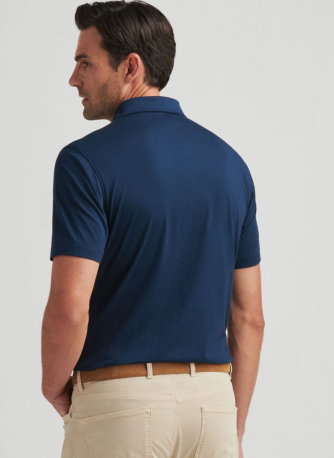 Peter Millar Excursionist Flex Polo - Atlantic Blue