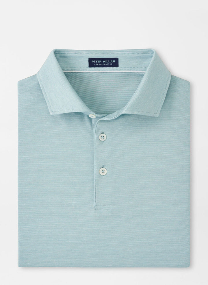 Peter Millar Excursionist Flex Polo - Blue Spruce