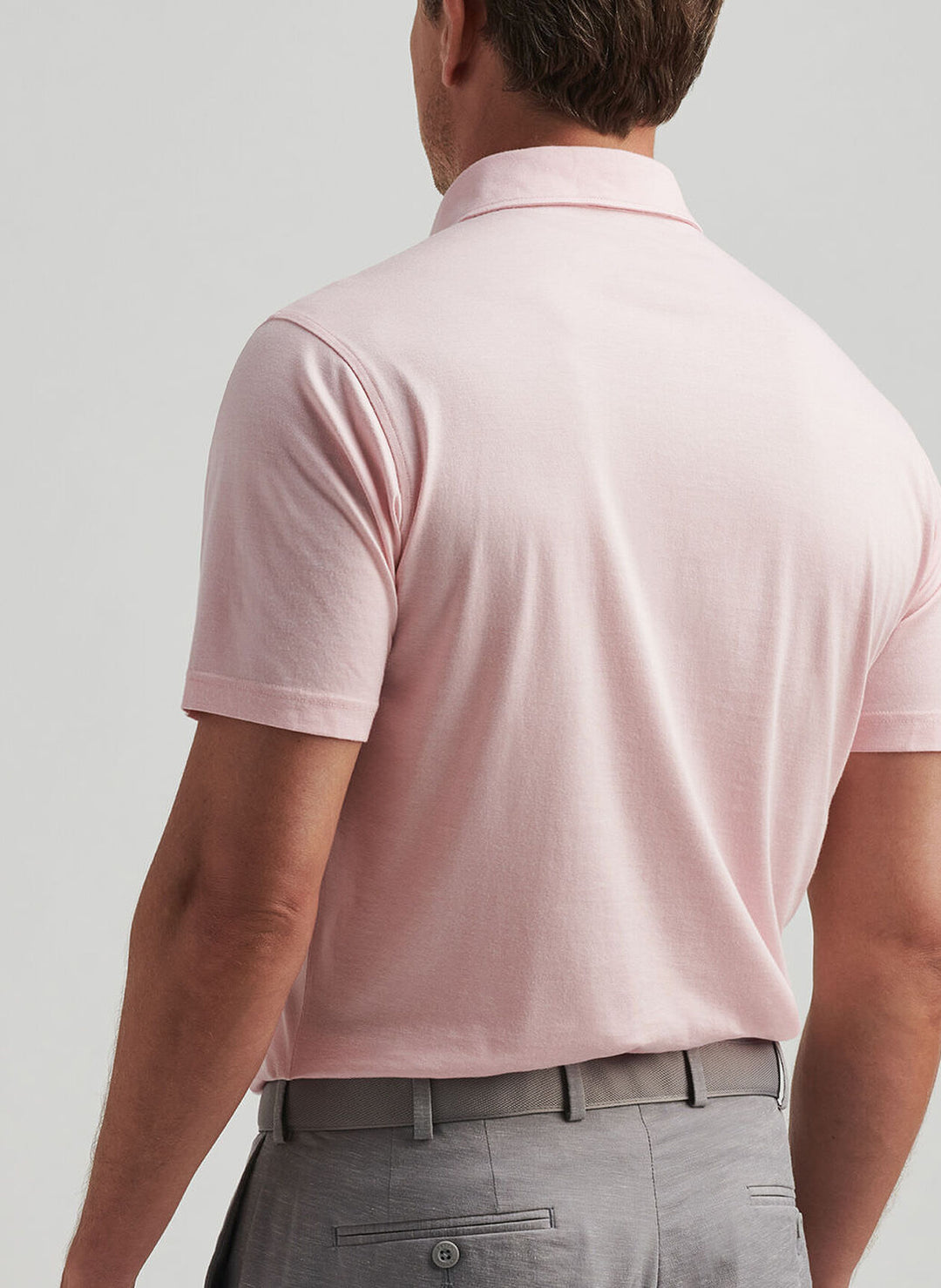 Peter Millar Excursionist Flex Polo - Pink Crepe