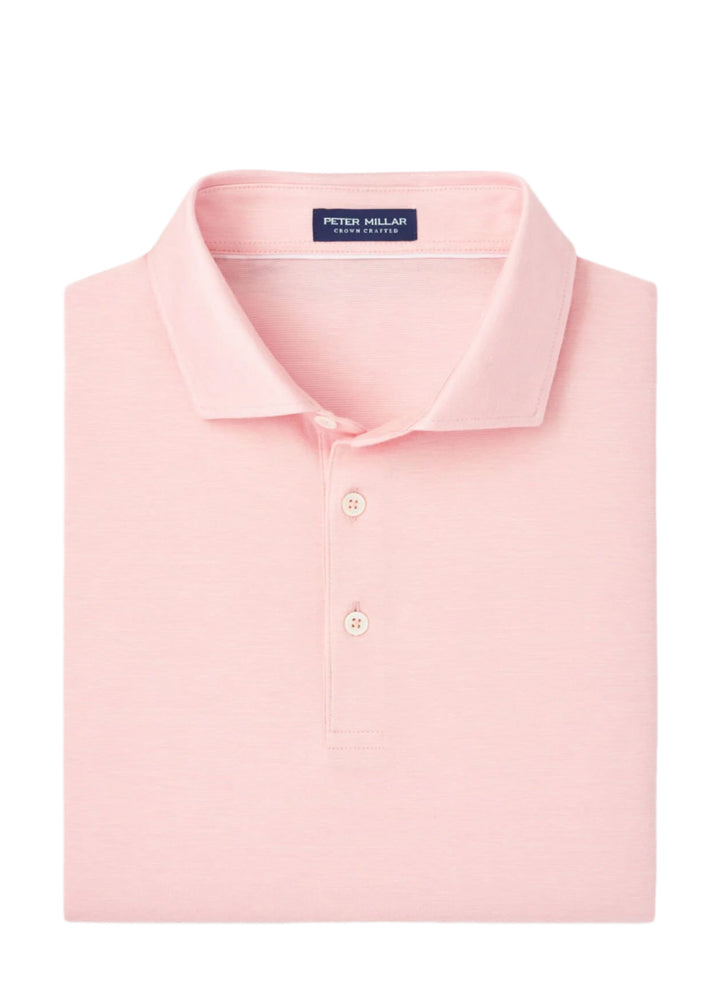 Peter Millar Excursionist Flex Polo - Pink Crepe