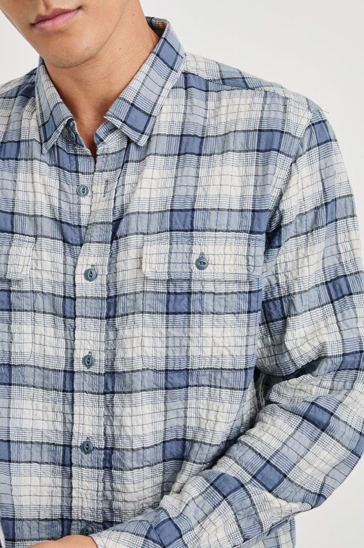 Rails Powell Shirt - Paper Iris