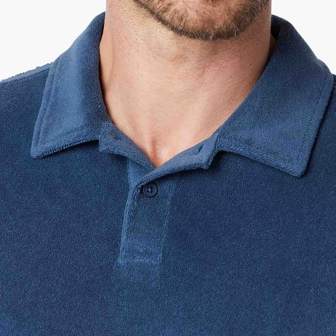 Fair Harbor Ravello Terry Polo - Navy