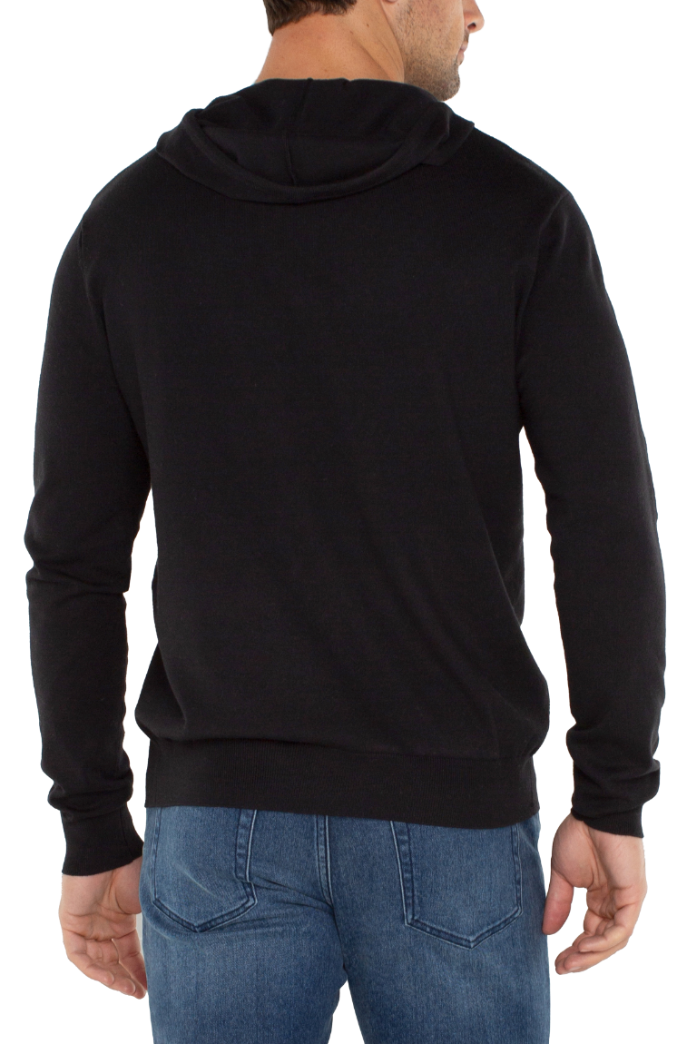 Liverpool Los Angeles Hooded Sweater - Black