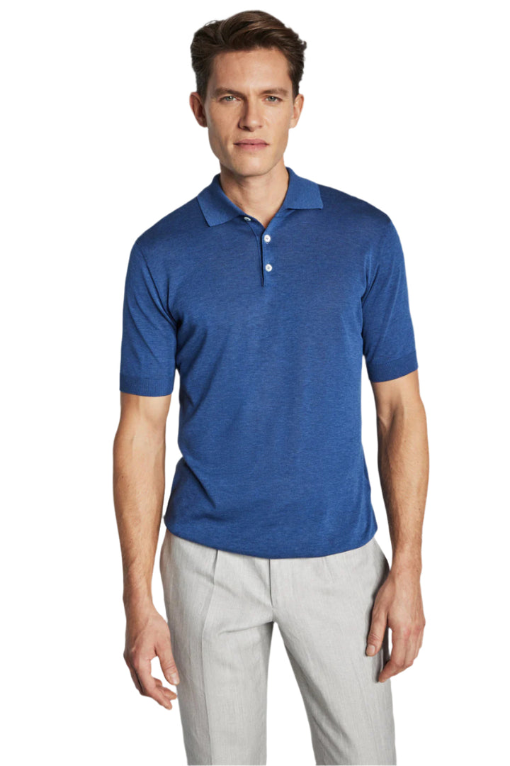 Jack Victor Tupper Polo - Denim