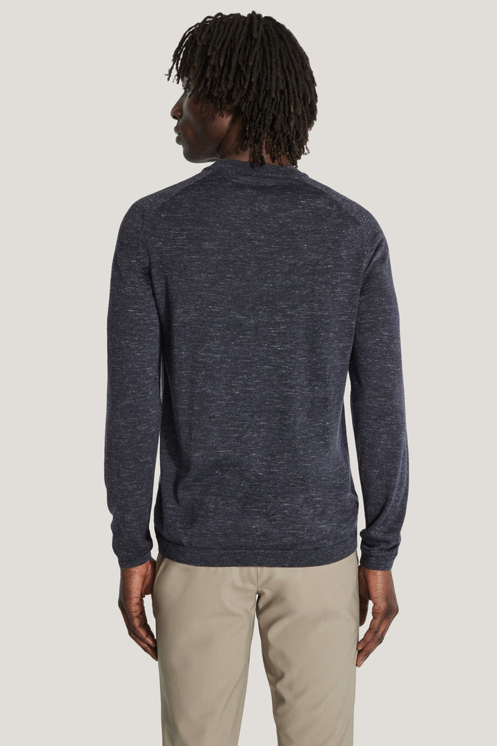 Jack Victor Bailey LS Crew - Navy