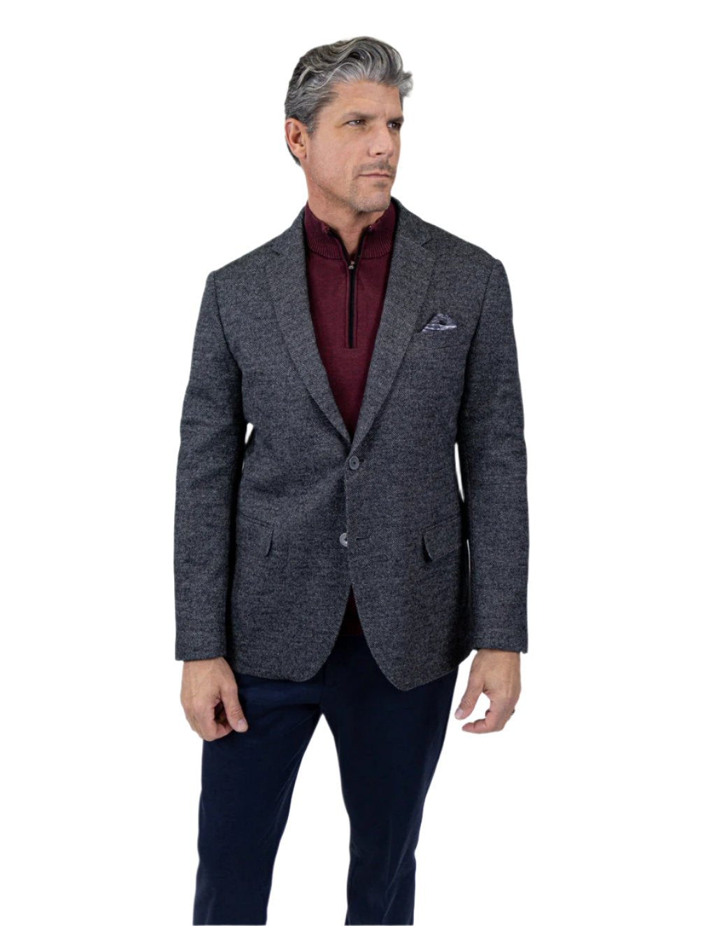 7 Downie St Lynden Jacket - Charcoal